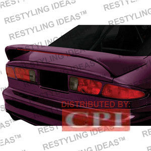 Ford 1993-1997 Probe Custom Mid Wing Style W/Led Light Spoiler Performance-e