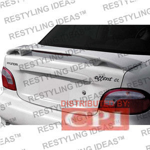Hyundai 2000-2002 Accent 2D Factory Style W/Led Light Spoiler Performance-h