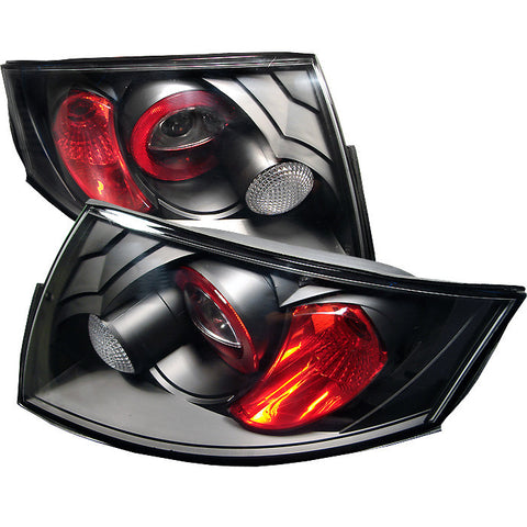 Audi TT 00-06 Euro Style Tail Lights - Black