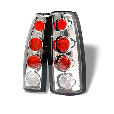 Yukon Denali 99-00 Euro Style Tail Lights - Chrome-h