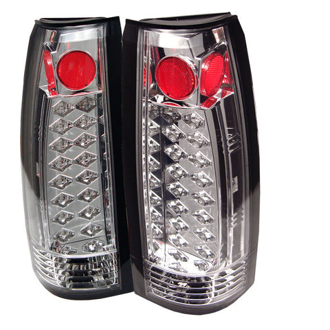 Yukon Denali 99-00 LED Tail Lights - Chrome-m