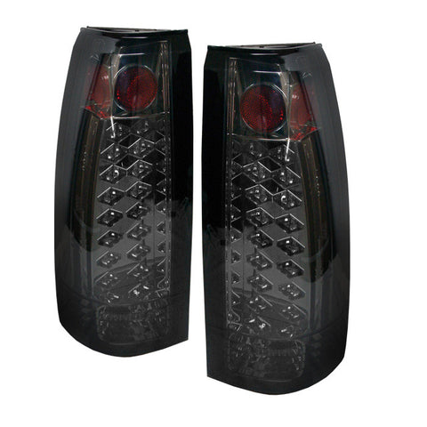 Yukon Denali 99-00 LED Tail Lights - Smoke-p