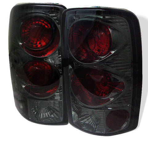 GMC Yukon Denali/Denali XL 01-06 ( Lift Gate Style Only ) Euro Style Tail Lights - Smoke-q