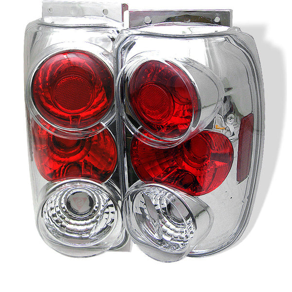 Ford Explorer 95-97 Euro Style Tail Lights - Chrome – CARRO PACIFIC