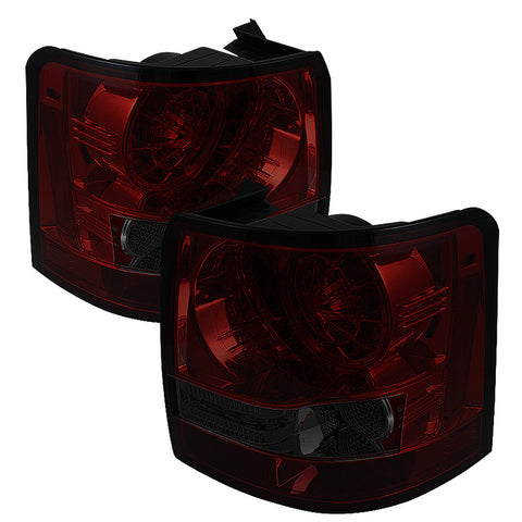 Land Rover Range Rover Sport 06-09 LED Tail Lights - Red Smoke