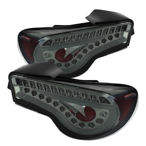 Scion FRS 12-13 Light Bar LED Tail Lights - Smoke