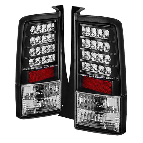 Scion XB 03-07 Version 2 LED Tail Lights - Black