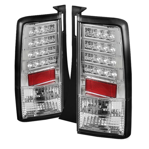 Scion XB 03-07 Version 2 LED Tail Lights - Chrome