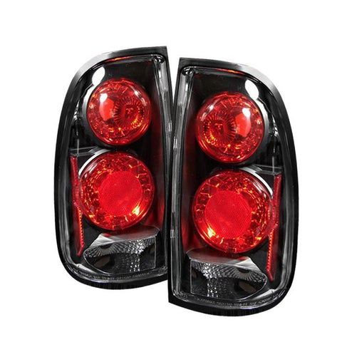 Toyota Tundra 00-03 / Tundra 04-06 (Regular Cab. Access Cab only) Euro Style Tail Lights - Black