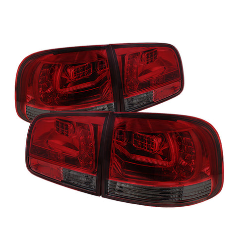 Volkswagen Touareg 03-07 LED Tail Lights - Red Smoke