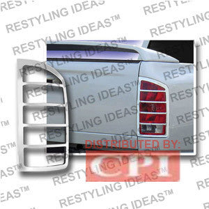 Dodge 2002-2006 Ram Chrome Tail Light Bezel Performance 1 Set Rh & Lh 2002,2003,2004,2005,2006