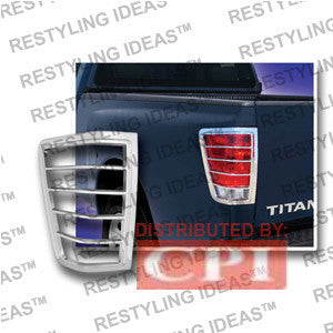 Nissan 2004-2009 Titan Chrome Tail Light Bezel Performance