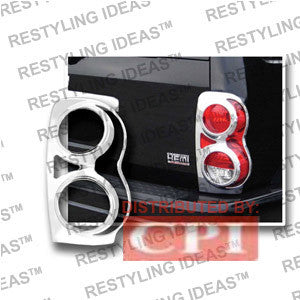 Dodge 2004-2008 Durango Chrome Tail Light Bezel Performance 1 Set Rh & Lh 2004,2005,2006,2007,2008