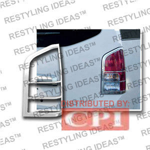 Nissan 2005-2008 Pathfinder Chrome Tail Light Bezel Performance 1 Set Rh & Lh 2005,2006,2007,2008