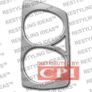 Dodge 2007-2008 Ram Chrome Tail Light Bezel Performance