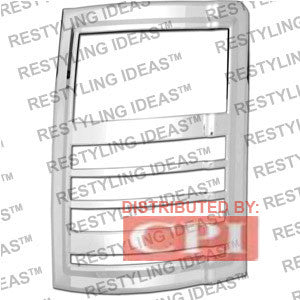 Dodge 2008-2009 Grand Caravan Chrome Tail Light Bezel Performance