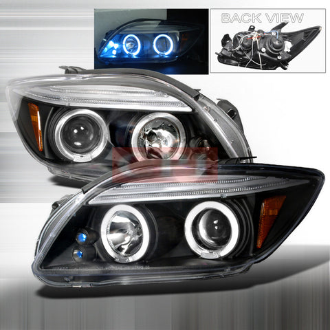 SCION 2004-2007 SCION TC HALO PROJECTOR HEAD LAMPS/ HEADLIGHTS 1 SET RH&LH   2004,2005,2006,2007