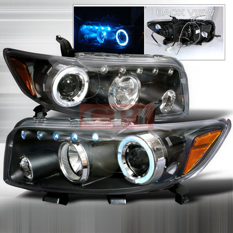 Scion 2008-2009 Scion Xb Halo Projector Head Lamps/ Headlights-d