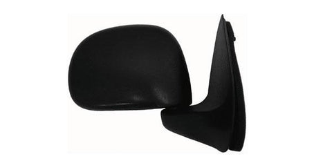Ford 97-04 Ford F150/250 Pickup/ Pu Black (Rect) Manual Mirror Rh (1) Pc Replacement 1997,1998,1999,2000,2001,2002,2003,2004