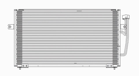 Volvo 00-04 Volvo 40 Series Ac Condenser (Pfc) (1) Pc Replacement 2000,2001,2002,2003,2004