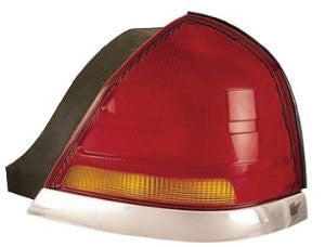 Ford  Crown Victoria 98-03(99-02:4 Bulb)(01-02:W/O Sport Pkg)(03:Base,Lx Model)Tail Light (Red&Amber Lens) Tail Rh