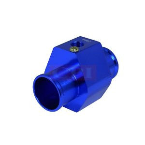 28Mm Water Temp Sensor Adaptor Blue