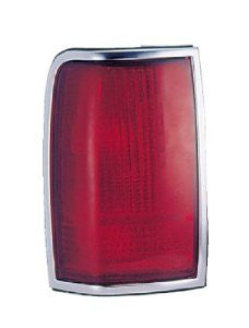Ford Town Car 90-97 Tail Light  (W/O Emblem) Lh Tail Lamp Driver Side Lh