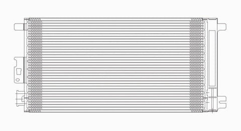Chevy 04-10 Chevy Malibu /Malibu Maxx 2.2/3.5L L4/V6 W/ R/D Ac Condenser (Pfc) (1) Pc Replacement 2004,2005,2006,2007,2008,2009,2010