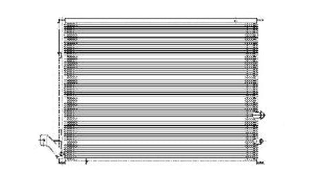 Cadillac 08-10 Cadillac C.T.S/ Cts 6Mm W/ R/D Ac Condenser (Pfc) (1) Pc Replacement 2008,2009,2010