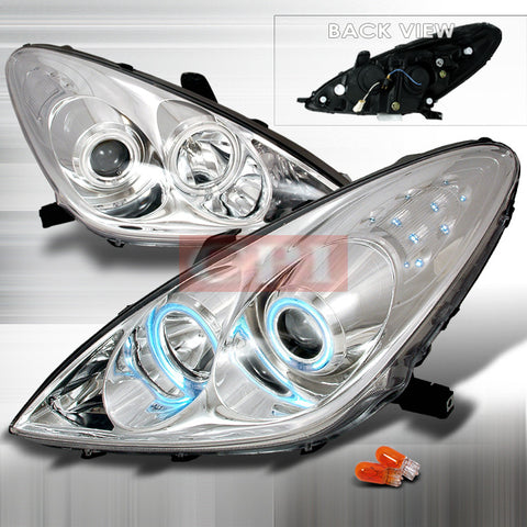 LEXUS 2005-2006 LEXUS ES300 PROJECTOR HEAD LAMPS/ HEADLIGHTS 1 SET RH&LH   2005,2006