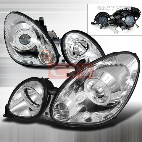 LEXUS 1998-2005 LEXUS GS300 PROJECTOR HEAD LAMPS/ HEADLIGHTS 1 SET RH&LH   1998,1999,2000,2001,2002,2003,2004,2005