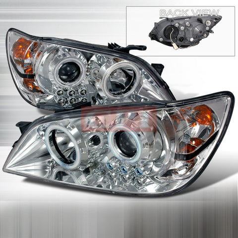 LEXUS 2001-2005 LEXUS IS300 PROJECTOR HEAD LAMPS/ HEADLIGHTS 1 SET RH&LH   2001,2002,2003,2004,2005