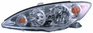 Toyota Camry 05-06(Usa Buit Le,Xle Model) Headlight (Chrome Housing)W/Reflector Head Lamp Passenger Side Rh