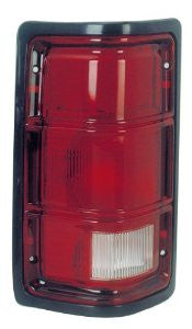 Dodge Dakota 88-96 /Ram Pu 88-96  (W/O Se Pkg) Tail Light  (Black) Rh Tail Lamp Passenger Side Rh