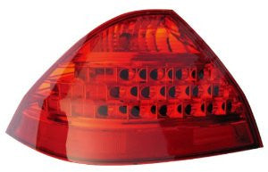 Honda Accord 06-07 Sedan Tail Light (All Red Lens) Tail Lamp Driver Side Lh