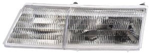 Mercury Cougar  91-95 Headlight   Lh Head Lamp Driver Side Lh