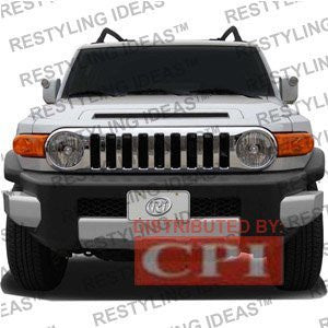 Toyota 2007-2009 Toyota Fj Cruiser Chrome Hummer Look Abs Grille Performance