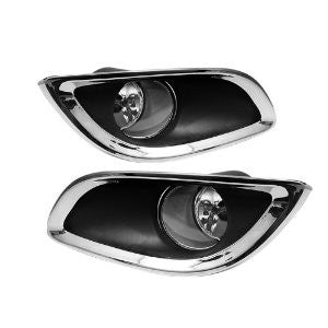 Toyota Yaris 2009-2010 3Dr Oem Style Fog Lights- Clear Performance 1 Set Rh & Lh 2009,2010-q