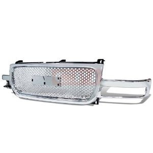 Gmc 00-06 Gmc Yukon Front Upper Grilles Mesh Chrome