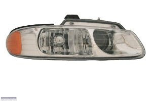 Plymouth 96-99 Voyager Headlight Assy Lh W/ Quad Lamp