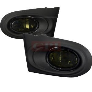 Acura 02-04 Rsx Smoked Lens Foglight Performance 1 Set Rh & Lh 2002,2003,2004