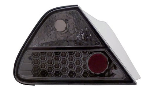 Honda Accord 98-02 2 Dr L.E.D Tail Lamps / Lights Smoke Euro Performance