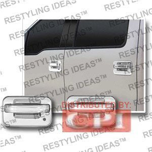 Ford 2004-2008 F150 Chrome Door Handle Cover 4D No Keypad W/Passenger Side Keyhole Performance