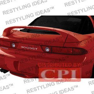 Mitsubishi 1991-1998 300Gt Factory 3-Pc Mid Wing Style W/Led Light Spoiler Performance