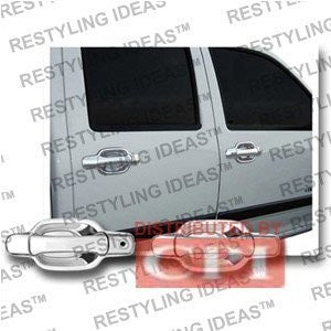 Chevrolet 2004-2008 Colorado Chrome Door Handle Cover 4D No Passenger Side Keyhole Performance