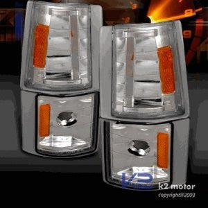 GMC 94-98 GMC PICKUP - 4PC CORNER LIGHTS - PERFORMANCE 1 SET RH & LH 1994,1995,1996,1997,1998
