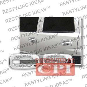 Chevrolet 2002-2006 Avalanche Chrome Door Handle Cover Panel Only No Passenger Side Keyhole Performance