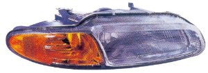 Chrysler Sebring  96-00 Headlight  Lh Head Lamp Driver Side Lh