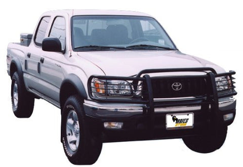Toyota Sequoia 08-09 Toyota Sequoia One Piece Grill/Brush Guard Black Grille Guards & Bull Bars Stainless Products Performance 2008,2009