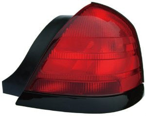 Ford  Crown Victoria 00-08(00-02:2 Bulb)(01-02:W/O Sport Pkg)(03-08:Police)(04-07:Base,Lx)Tail Light (Red)Tail Lh